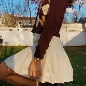 Size medium, pleated Brandy Melville skirt with built in shorts